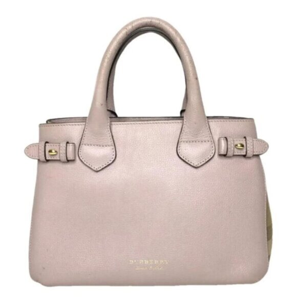 Burberry Banner Leather Satchel Bag 236-082925 - Picture 1 of 16